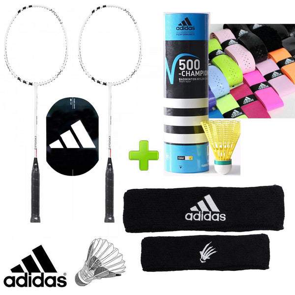 adidas Badminton P550 Power Set w/ Shuttles & Grips